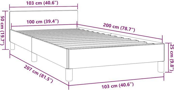 Image du produit VidaXL Arnaud (100 x 200 cm)