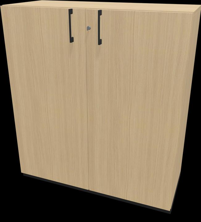 Black, Oak decor bleached