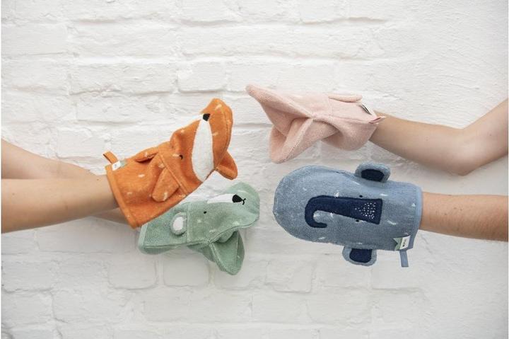 Actual product image Trixie Baby Wash Glove Animals