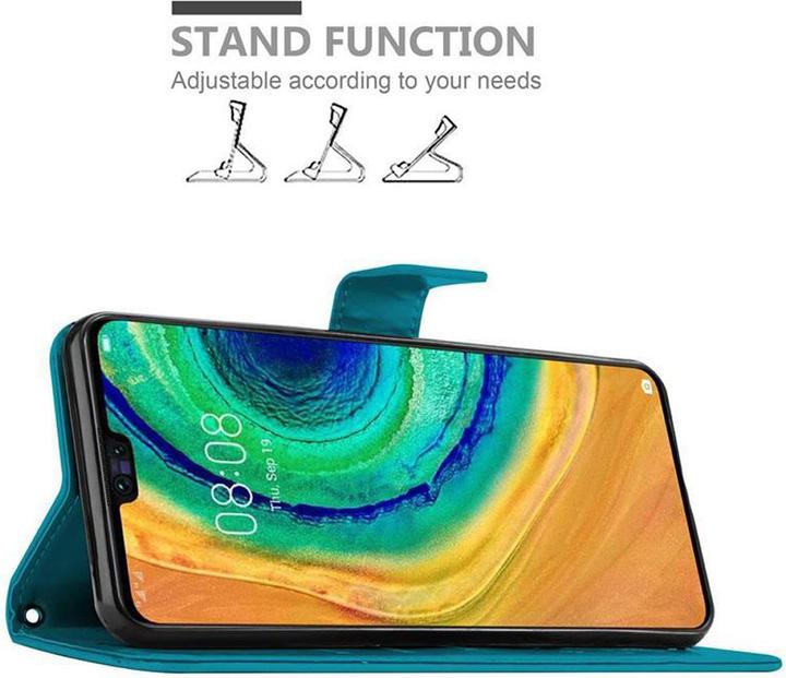 Productafbeelding Cadorabo Bloemen Boekomslag (Huawei Mate 30)
