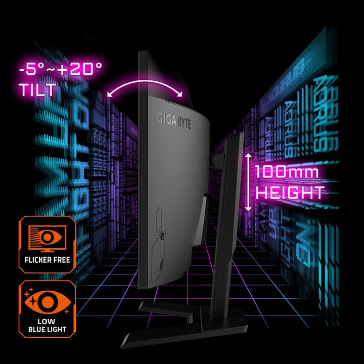 Productafbeelding Gigabyte GS34WQC (3440 x 1440 pixels, 34")