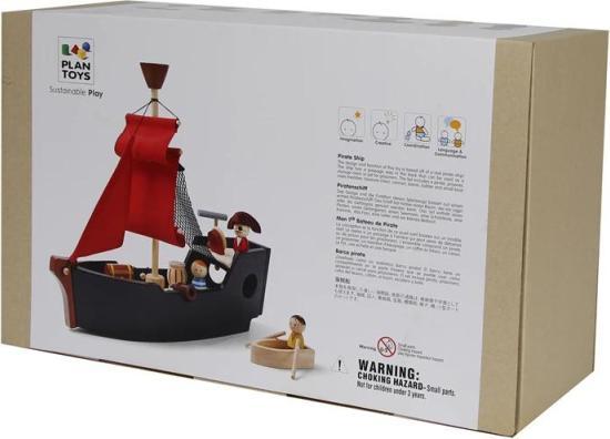 Produktbild Plantoys Piratenschiff - Spielset