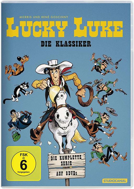 Produktbild Lucky Luke - Die Klassiker (Die komplette Serie auf 8 DVDs) (DVD, Deutsch)