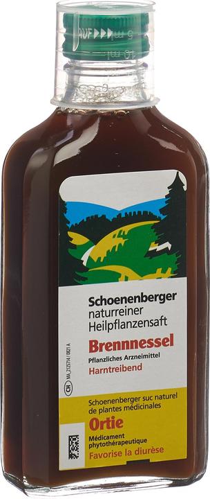Actual product image Schönenberger Nettle medicinal plant juice juice