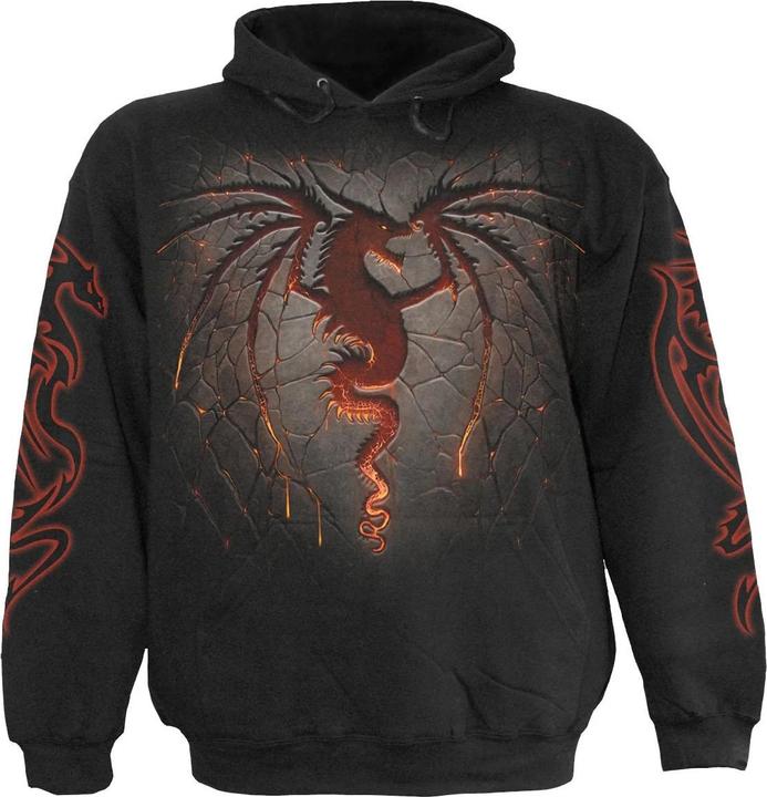 Spiral Dragon Furnace Kapuzenpullover