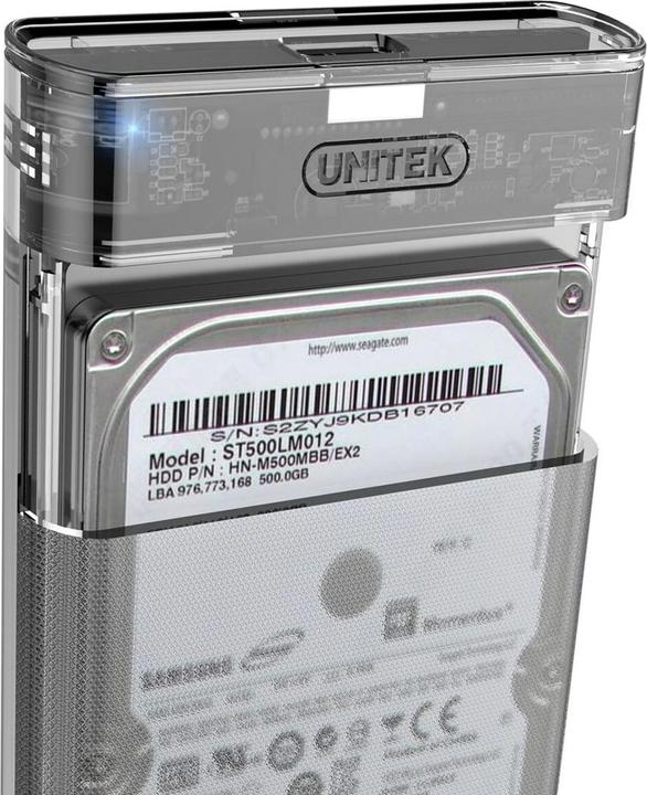Image du produit Unitek HOUSING Disque dur USB 3.1 / SSD SATA 6G UASP S1103A (2.5")