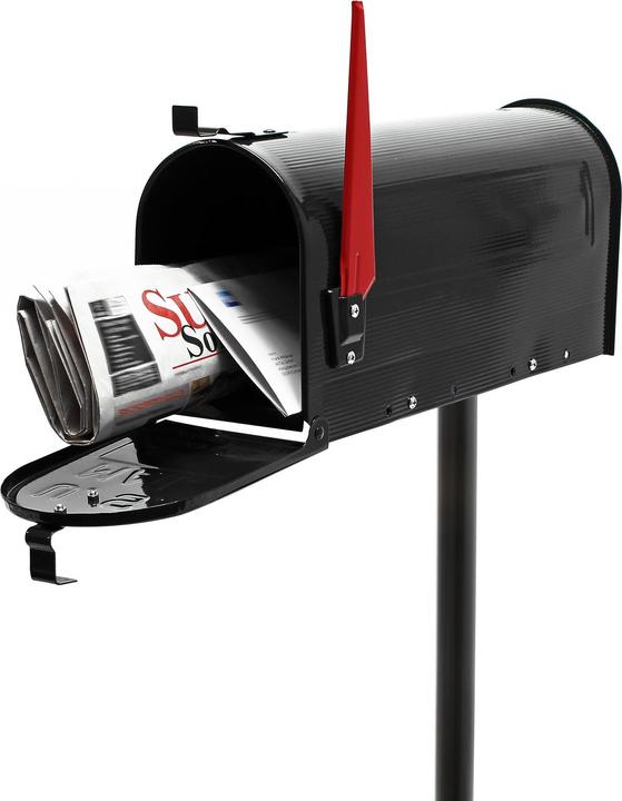 Produktbild Wiltec Set US Mailbox 180x220x480mm amerikanischer Briefkasten Ständer