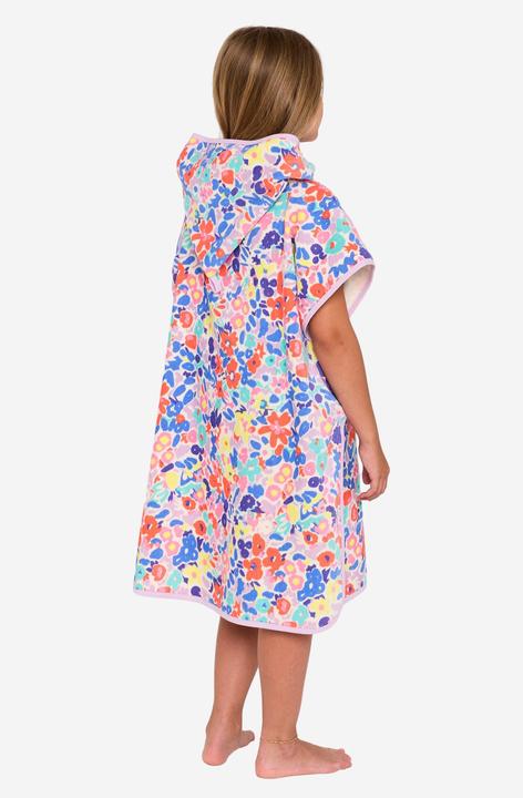 Produktbild Olaian Surf-Poncho Kinder 110 bis 135 cm 500 Daisy (75 x 60 cm)