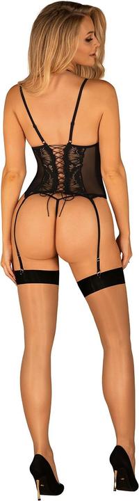 Image du produit Obsessive 2 pc Suspender-set Alessya - black (M/L)