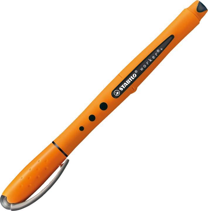 Produktbild STABILO worker+ Tintenroller (Schwarz, 1 x)