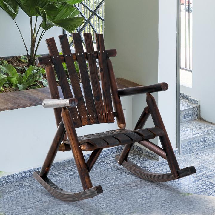 Image du produit Outsunny Fauteuil à bascule