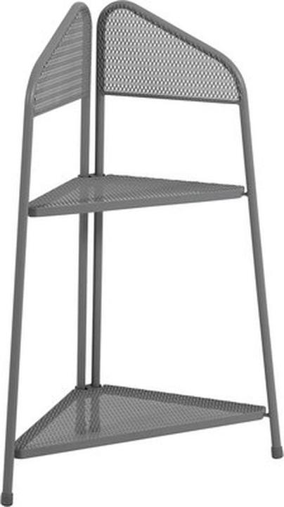 Garden Pleasure Balcon Étagère d'angle Gela gris 100cm