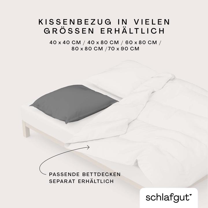 Image du produit schlafgut Woven Satin (Housse de couette, 80 x 80 cm)