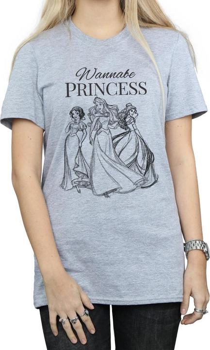 Immagine prodotto Disney Princess Wannabe Princess Maglietta Ampia Donna (L)