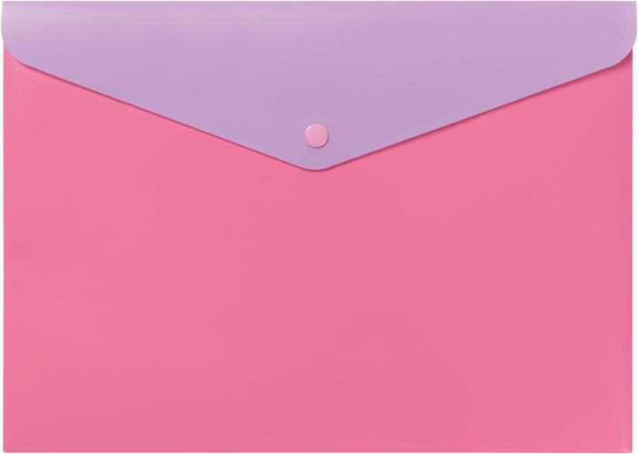 Kolma Custodia per documenti Doppia A4 rosa/viola (A4)