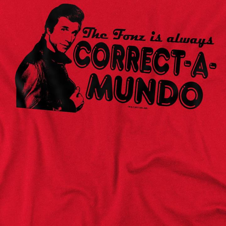 Produktbild Happy Days Correct A Mundo TShirt (S)