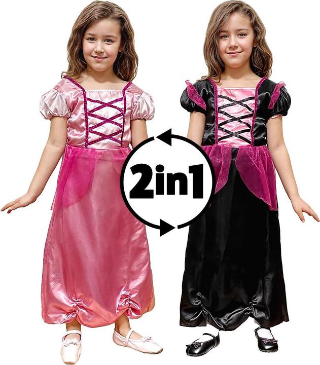 Produktbild Metamorph 2in1 Prinzessinkostüm & Hexenkostüm für Kinder (134, 140)