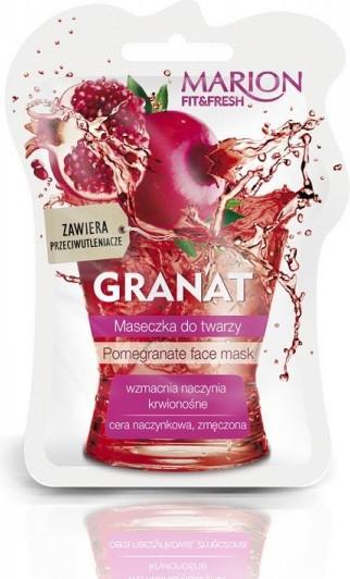 Image du produit Marion MARION Fit&Fresh Face Mask maseczka do twarzy wzmocnienie naczyń krwionośnych Granat 7,5ml (7.50 ml)