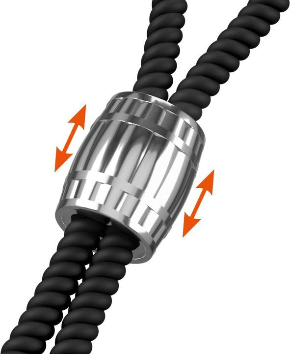 Actual product image Rebel Heavy Rope Cock Strap with two Loops (5.50 cm)
