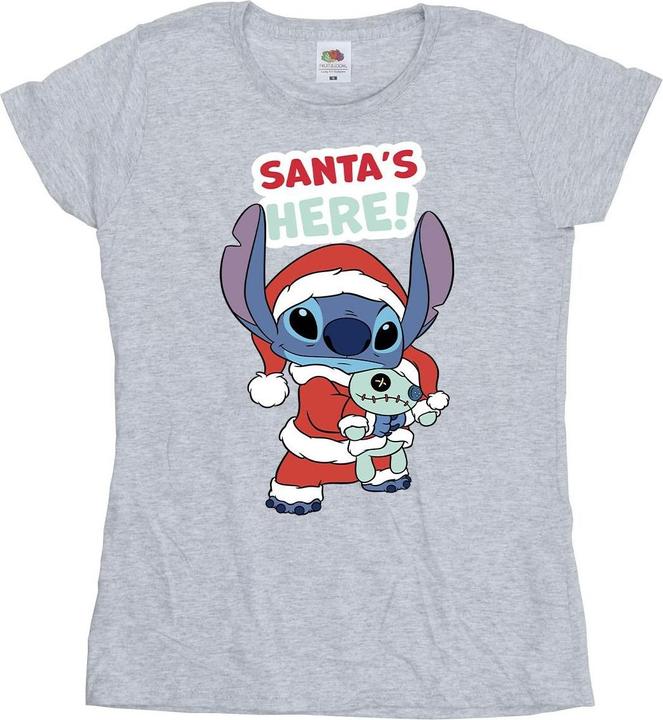 Produktbild Disney Lilo & Stitch Santa's Here TShirt (S)