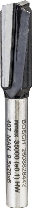 Immagine prodotto Bosch Professional Zubehör Fresa per scanalature 6 mm. D1 9,5 mm. L 19,5 mm. G 51 mm