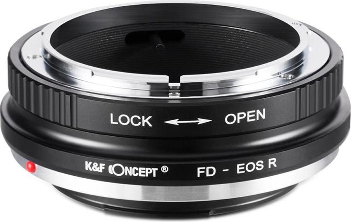 Image du produit K&F Concept Adaptateur d'objectif de haute précision, FD-EOS R