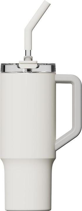 Actual product image Xiaomi Thermobecher mit Strohhalm | Weiss (1 l)