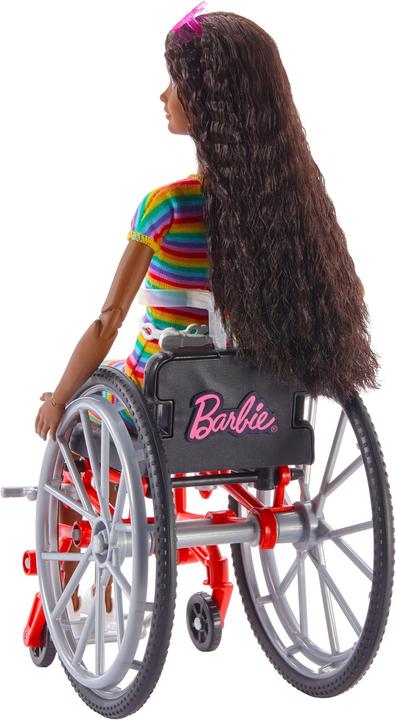 Image du produit Barbie Poupée Fashionistas (afro-américaine) avec fauteuil roulant