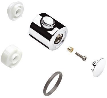 Actual product image hansgrohe HG handle f Ecos 1001 SL thermostat surface-mounted chrome