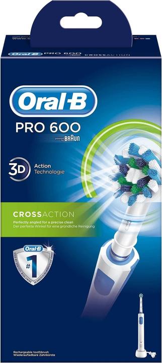 Actual product image Oral-B Pro 600 Cross Action (Oscillating toothbrush)