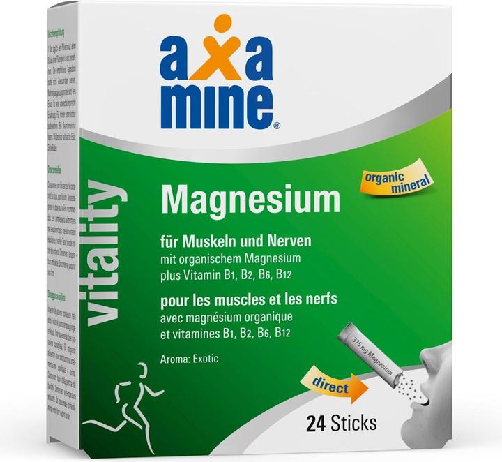 Axamine Vitality Magnesium Sticks Exotic (24 Pezzo/i, Busta)