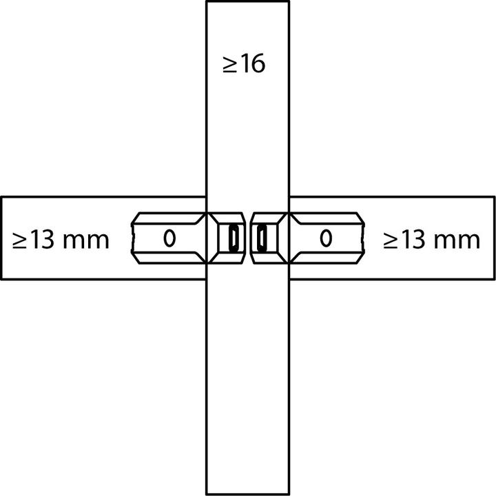 Produktbild Lamello Mittelwandverbinder CLAMEX P Medius 14/10 (Verbindungsbeschlag, 160 Stk.)