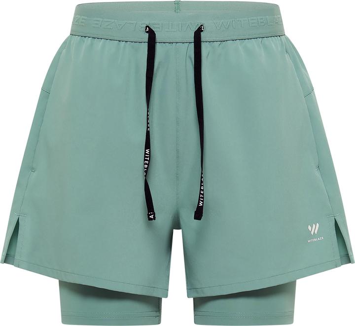 Immagine prodotto Witeblaze SULU Pantaloncini da donna 2 in 1, verde verde Taglia: 36 (S)