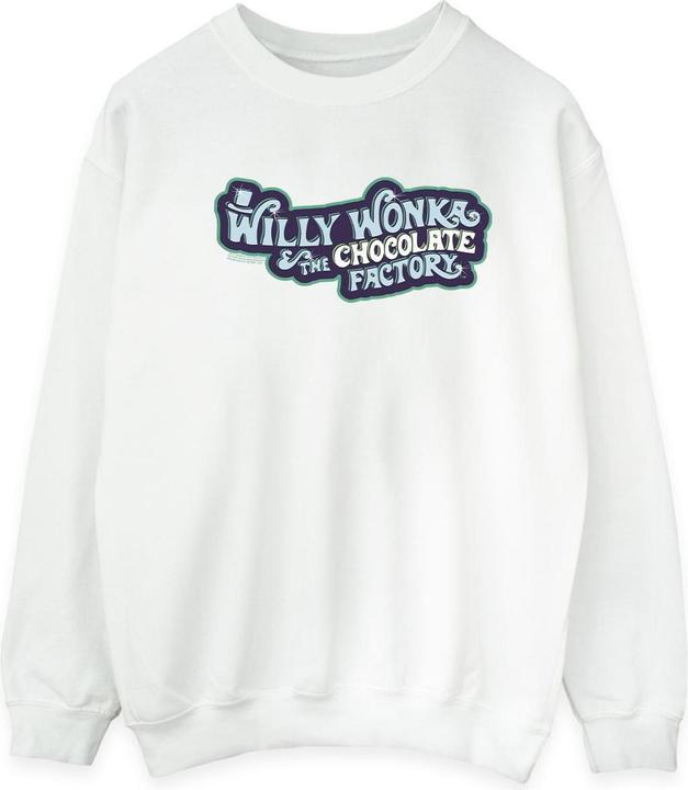 Produktbild Willy Wonka & the Chocolate Factory Chocolate Factory Logo Sweatshirt (M)