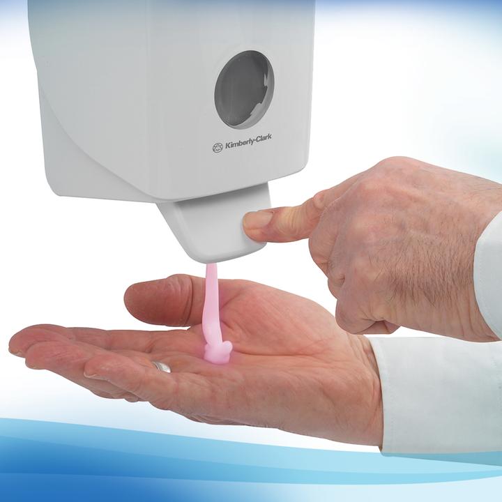 Produktbild Kimberly-Clark KLEENEX Luxuriöse Schaumseife (Handseife Nachfüllpackung, 1000 ml)