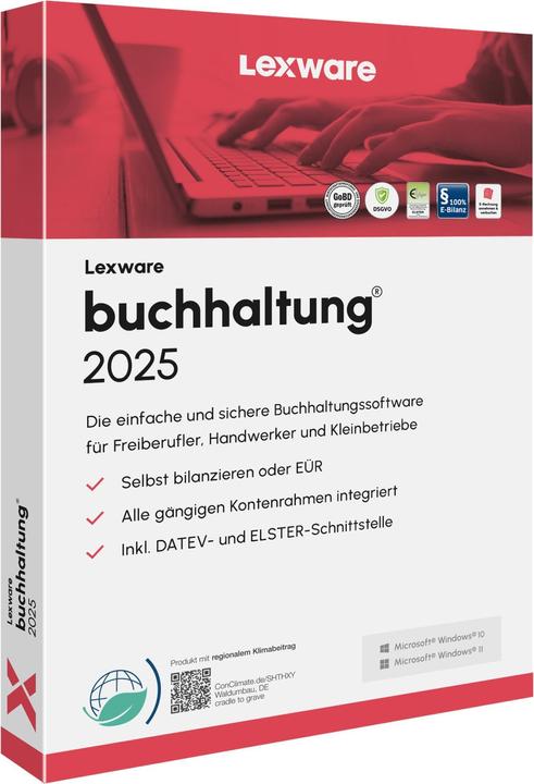 Produktbild Lexware buchhaltung 2025 Jahresversion (365-Tage) (1 User, 12 Monate)
