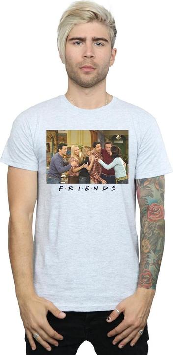 Actual product image Friends Mens Group Photo Apartment T-Shirt (S)