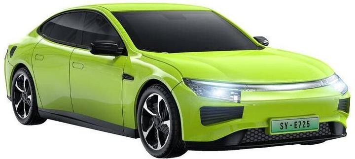 Productafbeelding Double Op afstand bestuurbare auto 1:16 (groen) Elektrische auto E725-003
