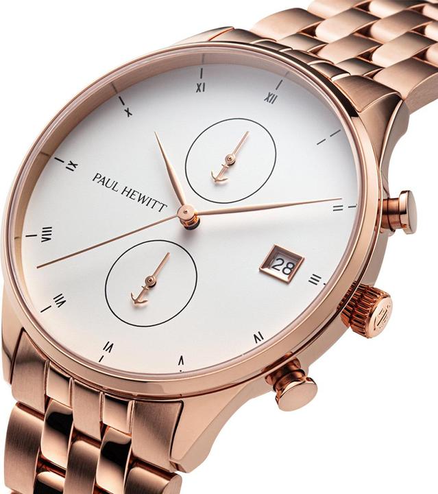 Immagine prodotto Paul Hewitt Mayflower Chrono Rosa Bianca (Cronografo, 40 mm)