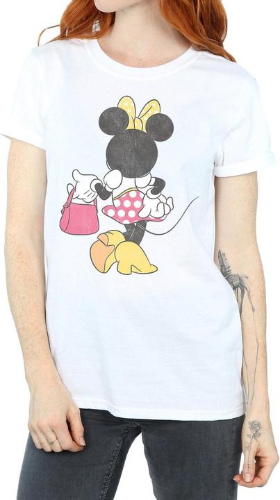 Immagine prodotto Disney Minnie Mouse Back Pose Maglietta Ampia Donna (S)
