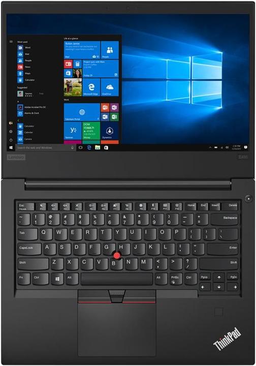 Produktbild Lenovo ThinkPad E480 (14", Intel Core i5-8250U, 8 GB, 256 GB, CH)