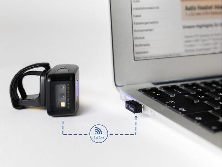 Produktbild Delock Barcode Scanner Fingerring 90508 – 1D / 2D (1D-Barcodes, 2D-Barcodes)
