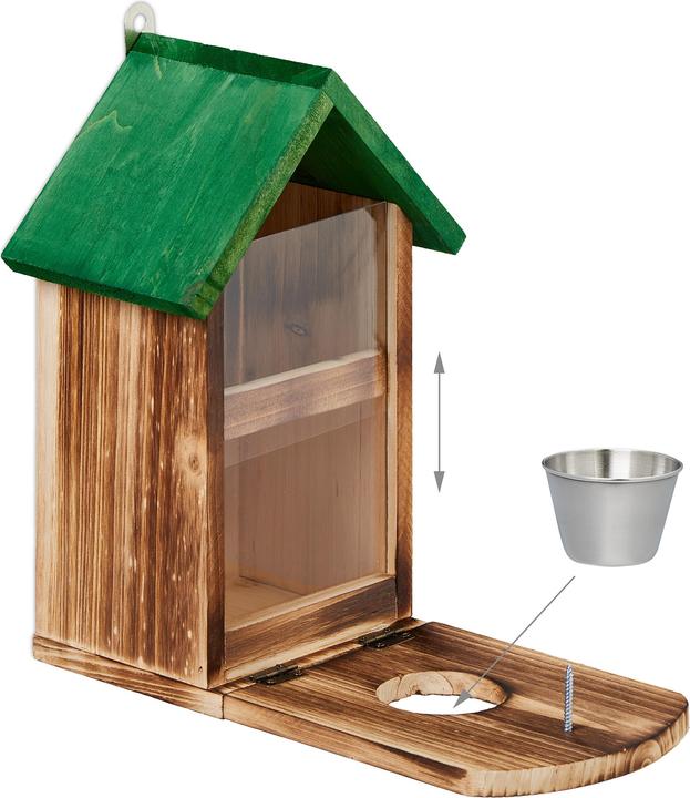 Actual product image Relaxdays Squirrel feeder
