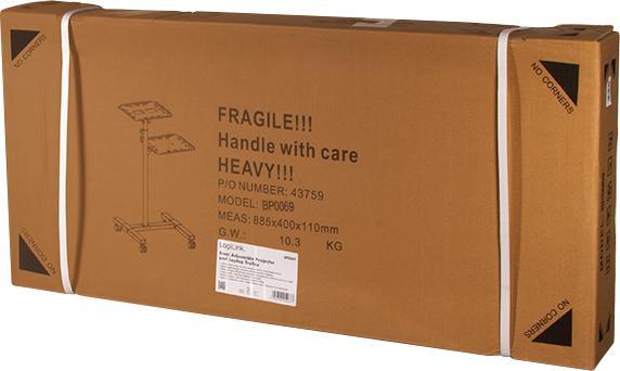 Actual product image LogiLink Projector / laptop trolley