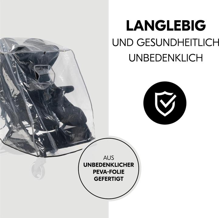 Produktbild Hauck Pushchair Raincover Duo