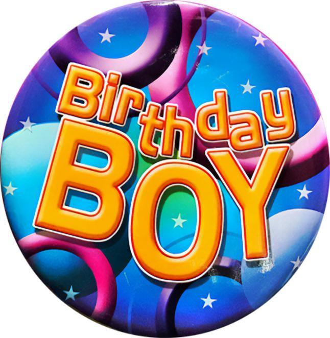 Produktbild Unique Party Abzeichen Birthday Boy