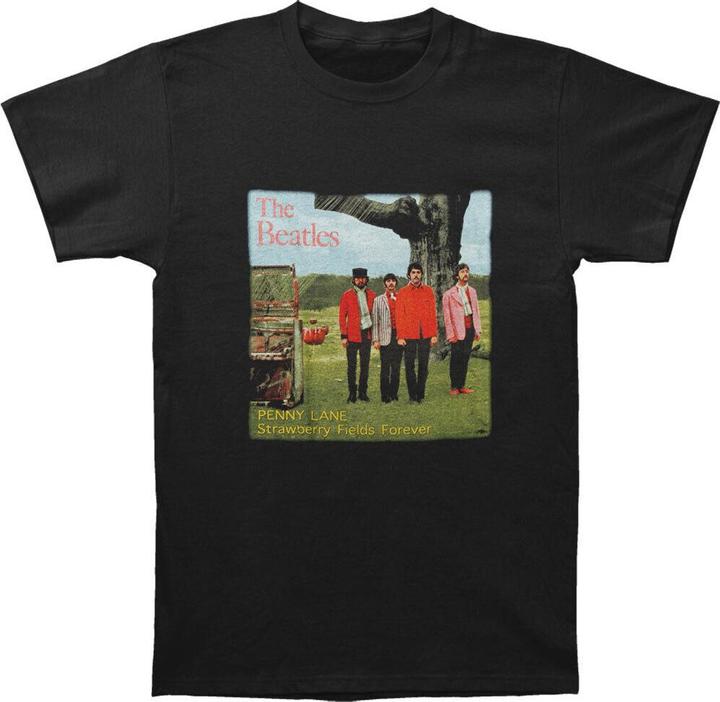 Actual product image Unisex Adult Strawberry Fields Forever T-Shirt (L)