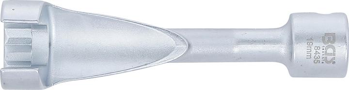 Produktbild BGS Spezial-Schlüssel für Einspritzleitungen für Mercedes-Benz Antrieb 12,5 mm (1/2") SW 19 mm