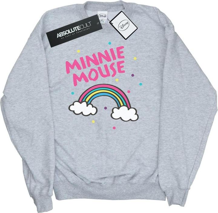 Disney Minnie Mouse Rainbow Dots Sweatshirt Jungen