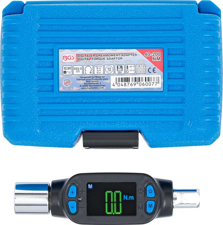 Image du produit BGS Adaptateur de couple (1/2", 40 Nm, 200 Nm)